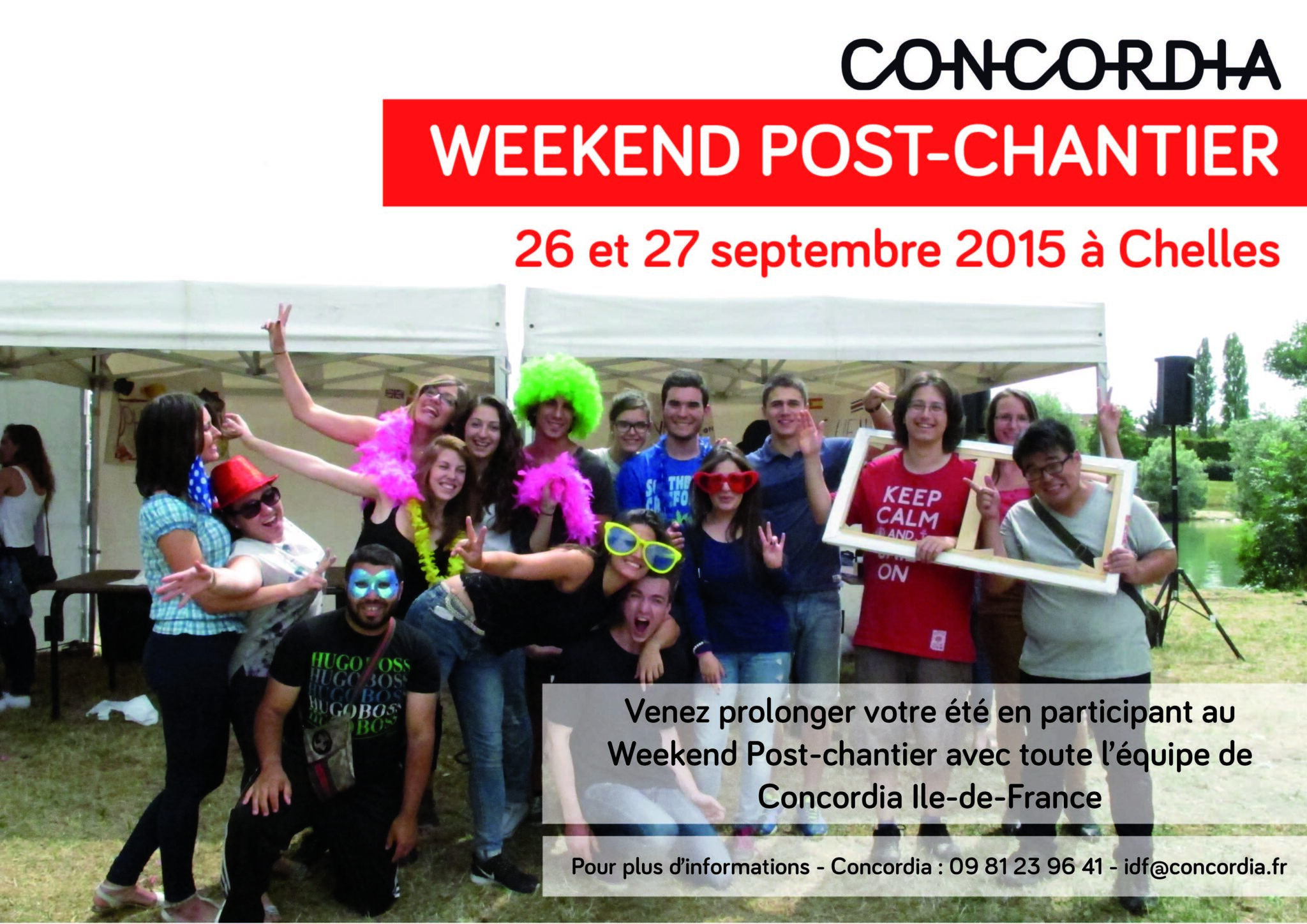 Concordia - Weekend Post-chantier Île-de-France