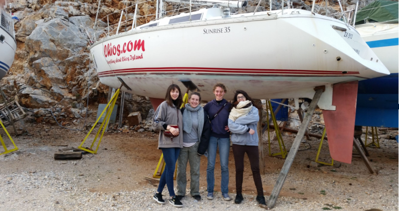 Concordia - Témoignage de Claire, volontaire en SVE sur l'île de Chios (Grèce)