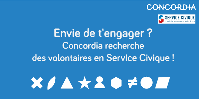 Concordia - Engage toi en Île de France – des missions de Service Civique pour tout.e.s !
