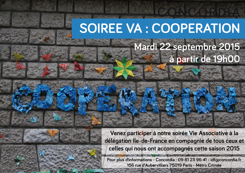Concordia - Soirée Vie Associative : Coopération