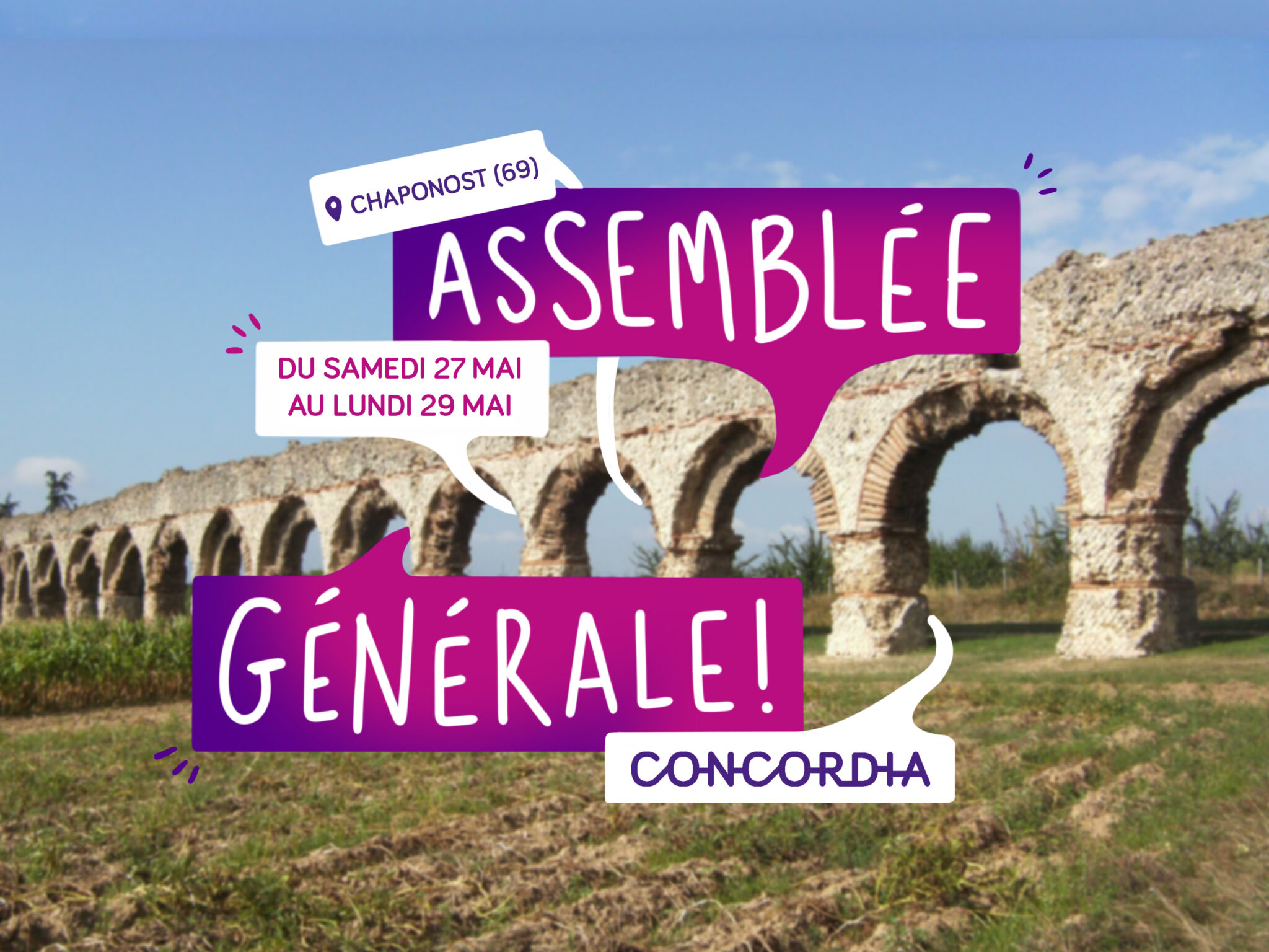 Concordia - Assemblée Générale 2023 – Rejoignez-nous !